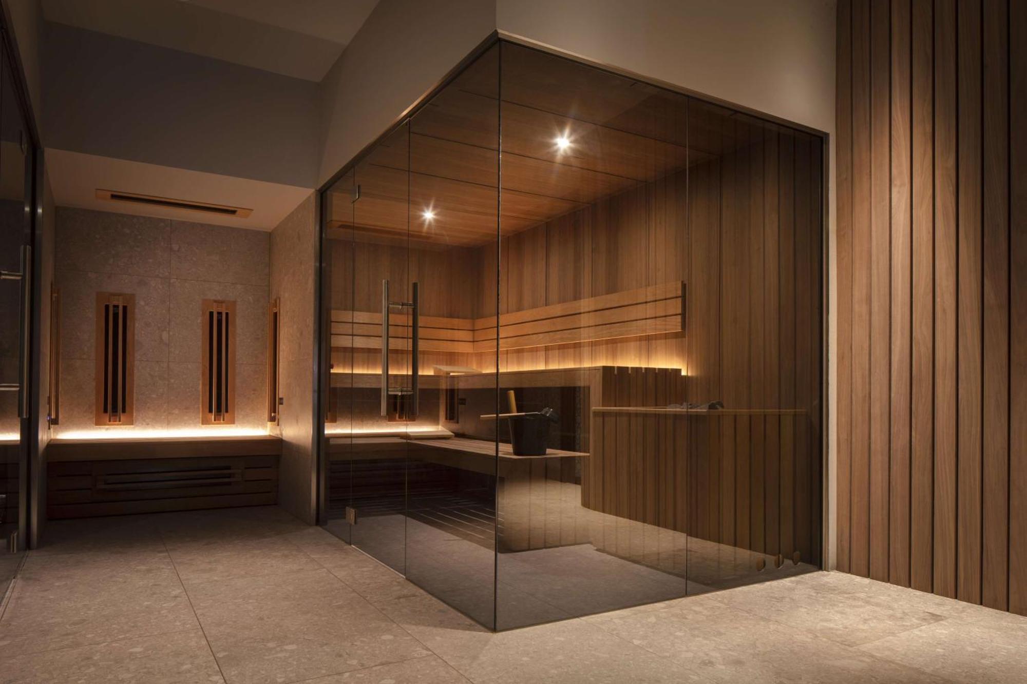 Anantara Grand Hotel Krasnapolsky Amsterdam Buitenkant foto A modern Finnish sauna